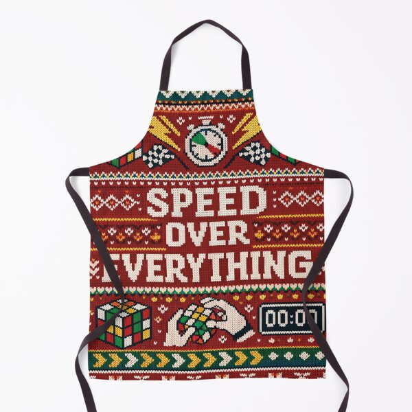Item preview, Patrón de tejido Speedcubing Speed Over Everything designed and sold by Mauswohn.