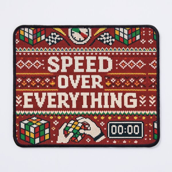 Item preview, Speedcubing Speed Over Everything Knitting Pattern designed and sold by Mauswohn.