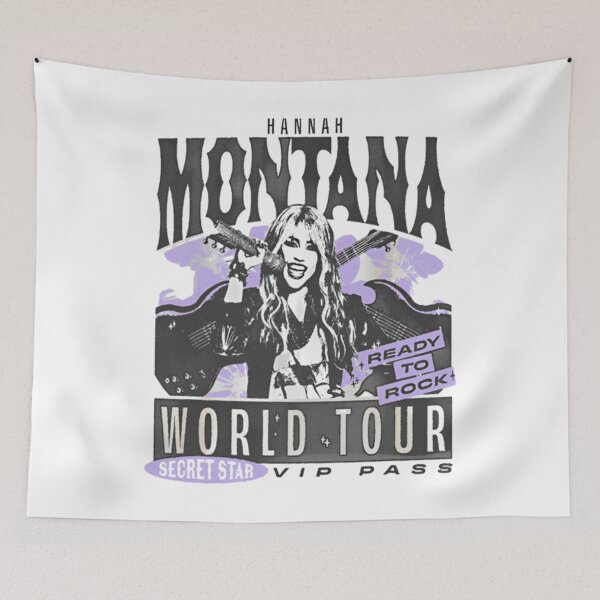 Item preview,  Hannah Montana World Tour Ready To Rock, Hannah Montana Fan Tee, Family Matching, WDW Tee designed and sold by cleanframe.