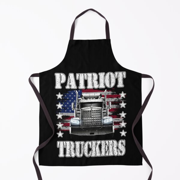 Item preview, Patriot Truckers American Flag Semi Truck Proud Trucker USA Truck Driver freedom trucker liberty democracy cool truckers designed and sold by Jt41.
