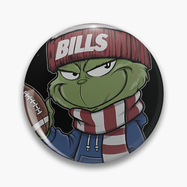 Item preview,  Bills Grinch Buffalo Bills Christmas Game Day designed and sold by ★ IV:XXᴀᴍ ★.