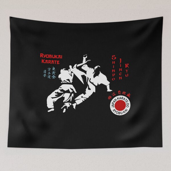Item preview, Ryobukai Karate Kumite Scene - Shindo Jinen Ryu designed and sold by DacaShops.