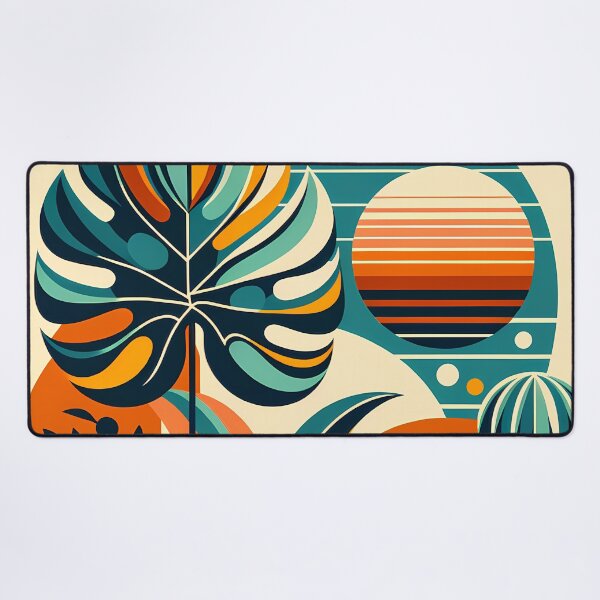 Item preview, Abstract Botanical Sunset Shapes designed and sold by InkSmithery.