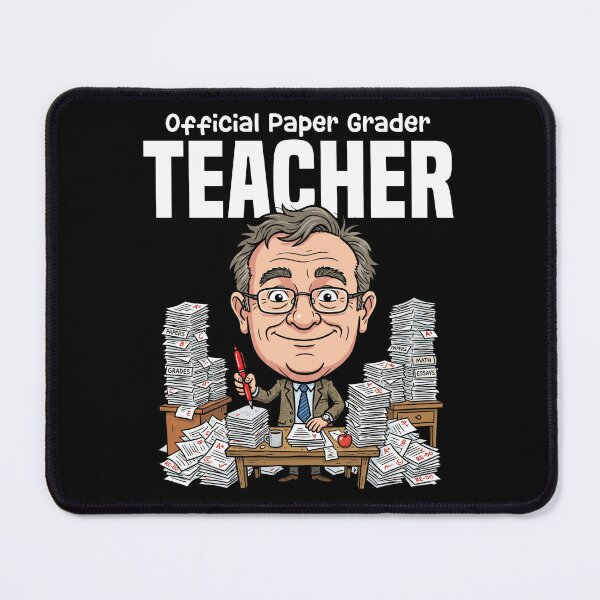 Item preview, TEACHER - OFFICIAL PAPER GRADER designed and sold by KEF Custom.