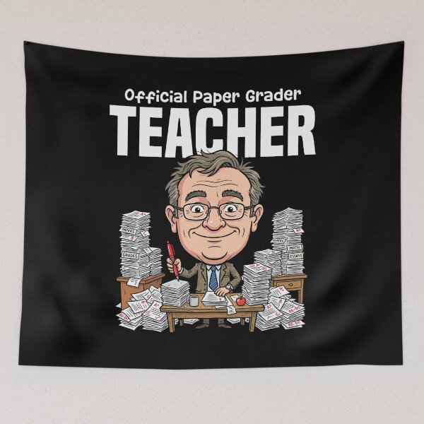 Item preview, TEACHER - OFFICIAL PAPER GRADER designed and sold by KEF Custom.