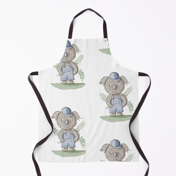 Item preview, Handy Koala Spanner Overalls Illustration Hand Drawn designed and sold by Jaana Day.