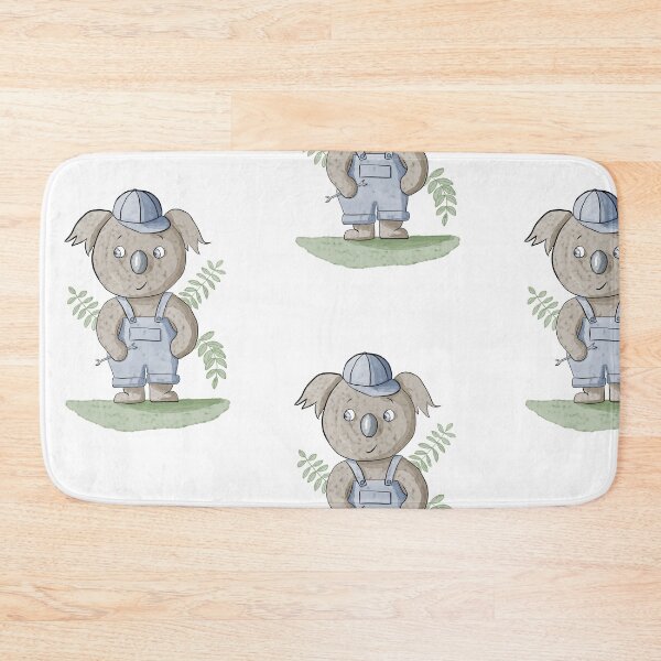 Item preview, Handy Koala Spanner Overalls Illustration Hand Drawn designed and sold by Jaana Day.