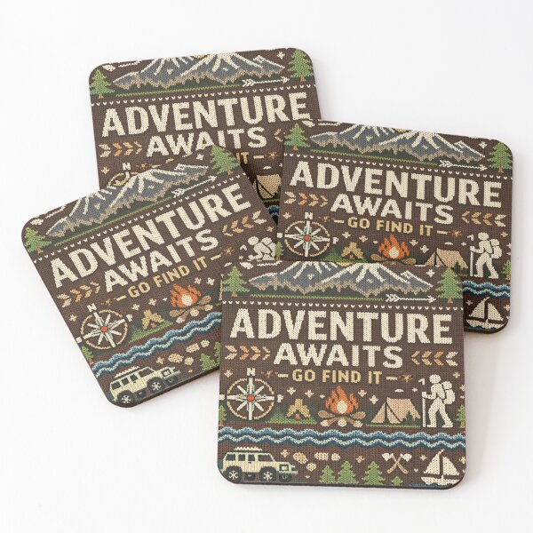 Artikelvorschau, Adventure Awaits Outdoor Strickmuster entworfen und verkauft von Mauswohn.