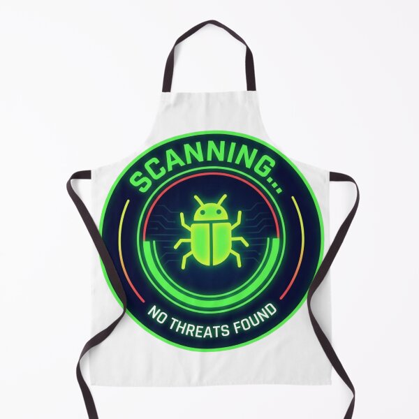 Artikelvorschau, Scan läuft... Keine Bedrohungen gefunden. IT-Sicherheitsshirt entworfen und verkauft von KurtByteStudio.