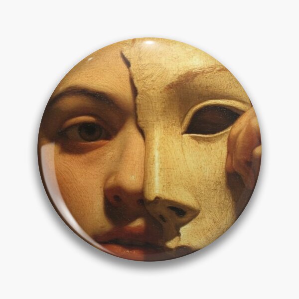 Item preview, The Mask in style of Baroque Caravaggio designed and sold by Ethereal Amour.