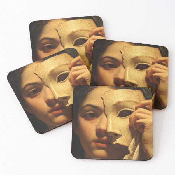 Item preview, The Mask in style of Baroque Caravaggio designed and sold by Ethereal Amour.