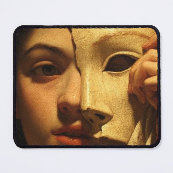 Item preview, The Mask in style of Baroque Caravaggio designed and sold by Ethereal Amour.