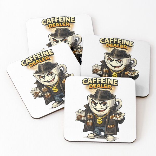 Item preview, Official Caffeine Dealer | Coffee Lover Street Style Design designed and sold by RolMerch.