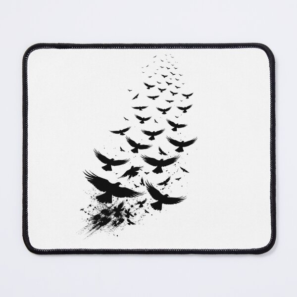 Item preview,  birds flying away designed and sold by MoosElkPL.