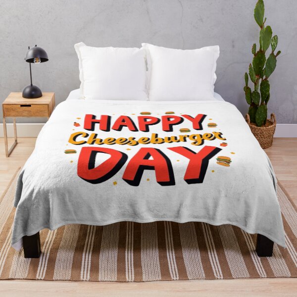 Item preview, Happy Cheeseburger Day-Tee shirts,Mugs and many more  designed and sold by StylePrynt.
