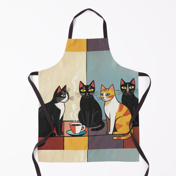 Item preview, Gatos cubistas del café designed and sold by David Bath.