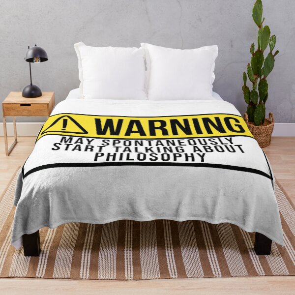 Item preview, Philosophy Warning designed and sold by XCIV.