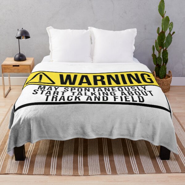 Item preview, Track And Field Warning designed and sold by XCIV.