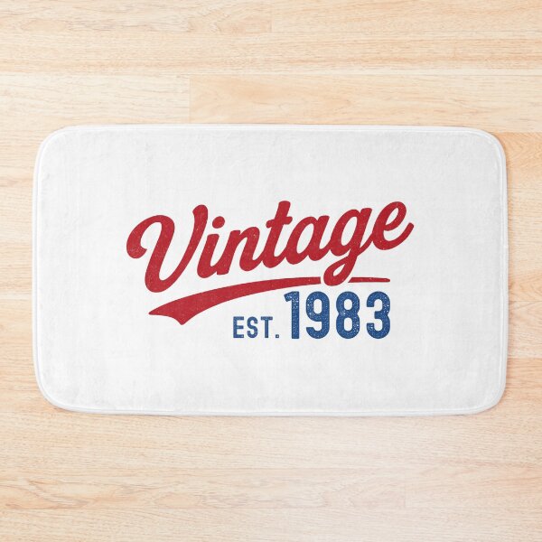 Item preview, Vintage 1983 Retro Distressed Baseball Script designed and sold by THIENVT.