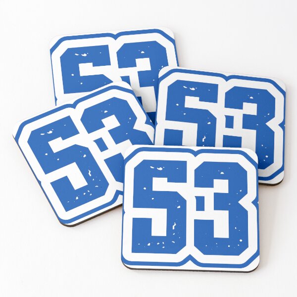 Item preview, Copy of Minimal 53 Design – Aesthetic Number 53 Style designed and sold by MeowCatVibe.