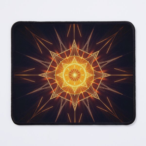 Item preview, Confidence Boosting Sacred Geometry Radiant Core Design | Golden Energy Mandala Power Symbol designed and sold by ArtivaNest.