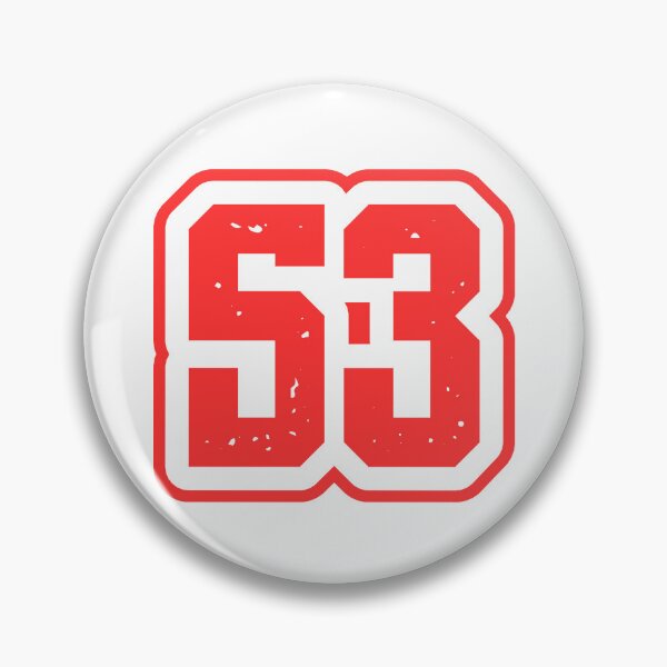 Item preview, Copy of Copy of Minimal 53 Design – Aesthetic Number 53 Style designed and sold by MeowCatVibe.