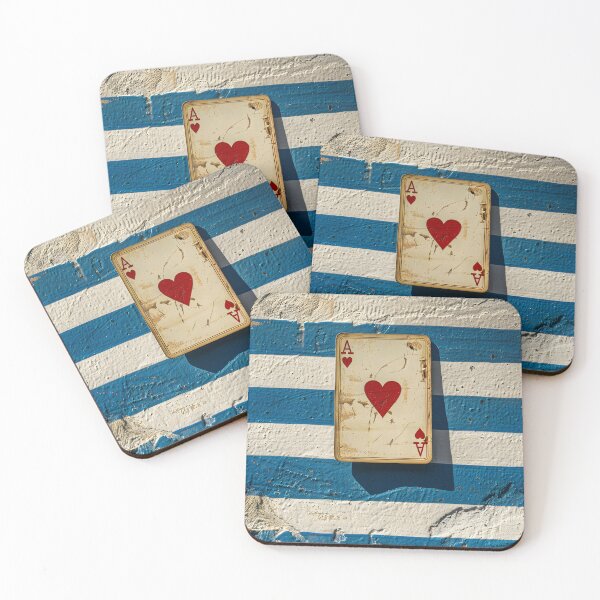 Item preview, Ace Hearts Vintage Playing Card designed and sold by NarjaShop.