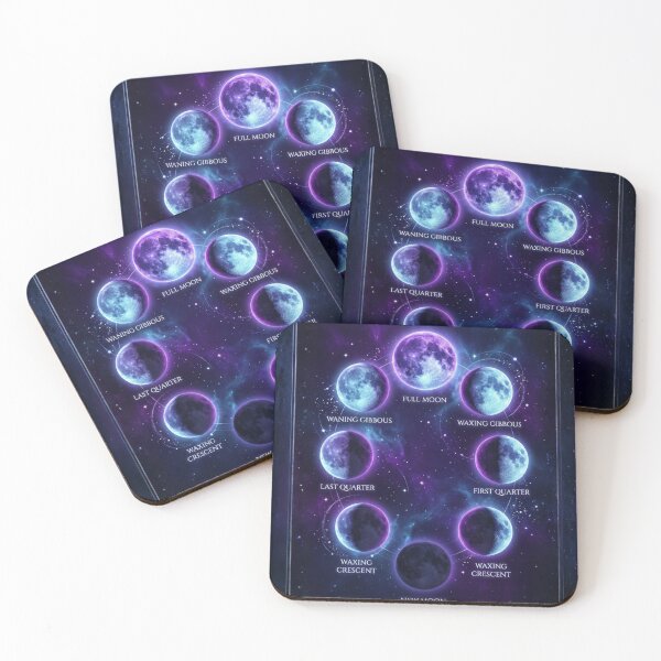 Item preview, Moon Phases - Lunar Cycle designed and sold by HeyyItsNikki.