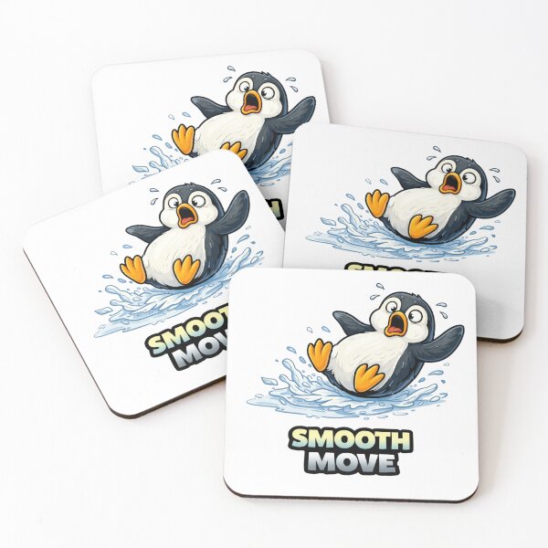 Item preview, Smooth Move Funny Penguin Slip Meme designed and sold by the-dovlat.