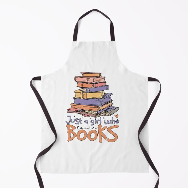 Item preview, Just A Girl Who Loves Books designed and sold by Steele-Art.