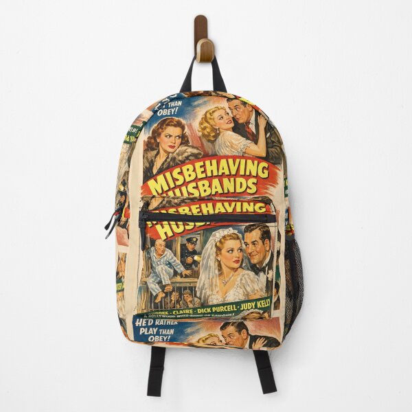 Item preview, Vintage Misbehaving Husbands Movie Poster Retro designed and sold by Mauswohn.