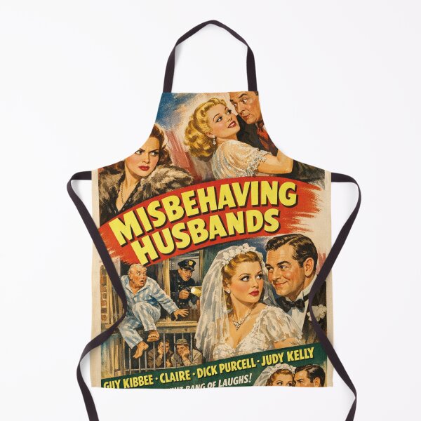 Item preview, Vintage Misbehaving Husbands Movie Poster Retro designed and sold by Mauswohn.