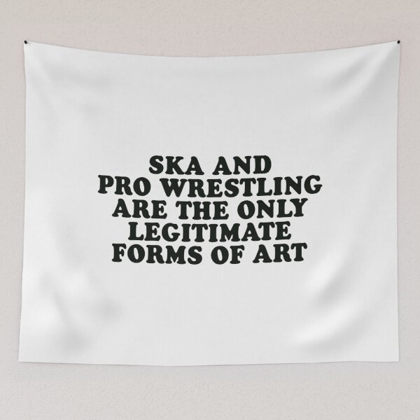 Item preview, Ska and Pro Wrestling are the only legitimate forms designed and sold by Counterfeiters.