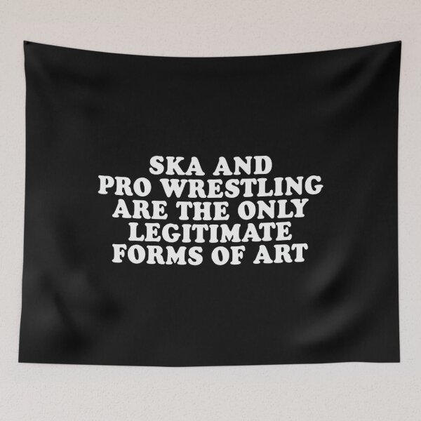 Item preview, Ska and Pro Wrestling are the only legitimate forms designed and sold by Counterfeiters.