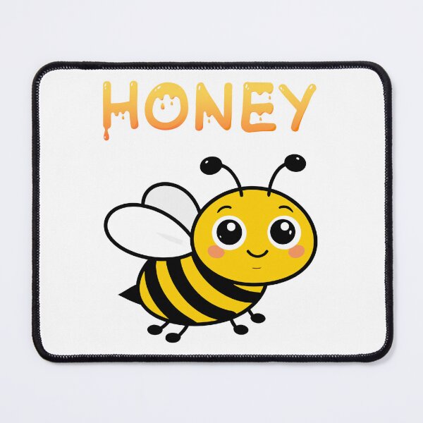 Item preview, Cute Honey Bee Cartoon – Sweet Kawaii Bee Illustration designed and sold by SarkisovaNune.