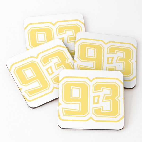 Item preview, Copy of Minimal 93 Design – Aesthetic Number 93 Style designed and sold by MeowCatVibe.