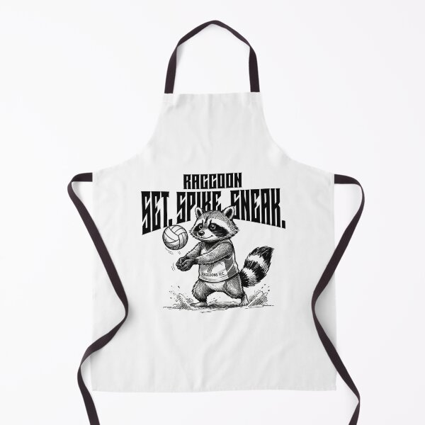 Item preview, Raccoon Volleyball Star - Set Spike Sneak Graphic designed and sold by MotionBanana Art.
