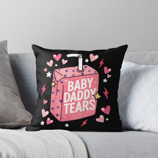 Item preview, Baby Daddy Tears Funny Pink Juice Box Quote designed and sold by Anime-Nomad.