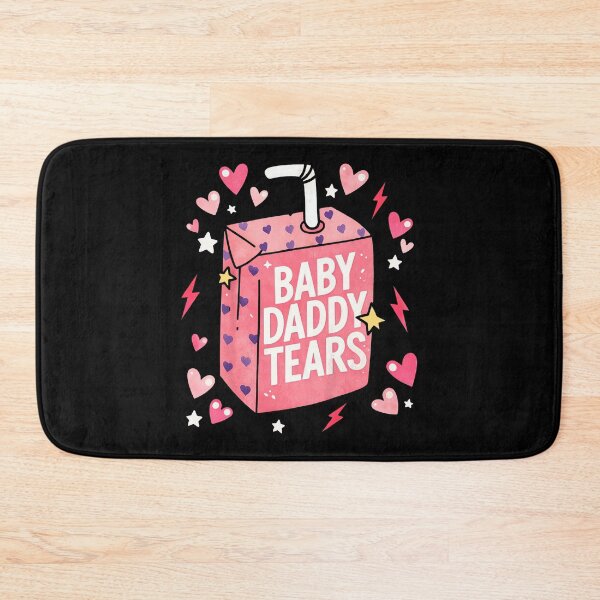 Item preview, Baby Daddy Tears Funny Pink Juice Box Quote designed and sold by Anime-Nomad.