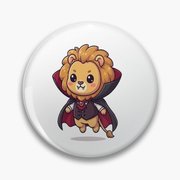 Item preview, Kawaii Vampire Lion Dracula designed and sold by Ella_Sketch.