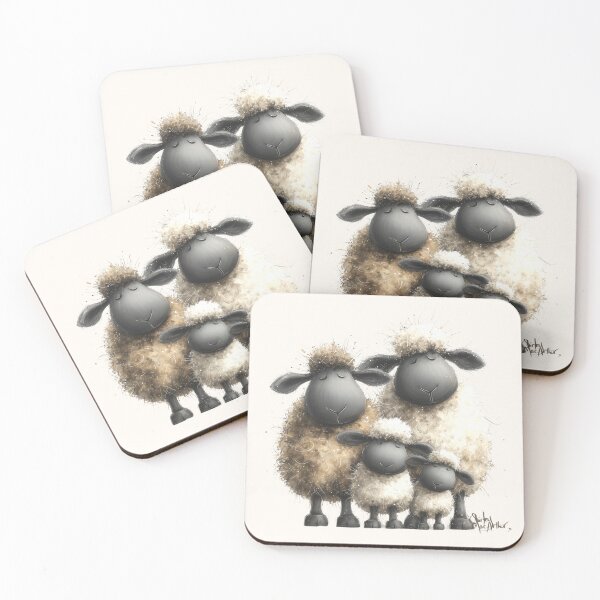 Item preview, Gorgeous Valais Sheep ' Sleepy Sheep ’ BY SHiRLeY MacARTHuR designed and sold by Shirley MacArthur Art.