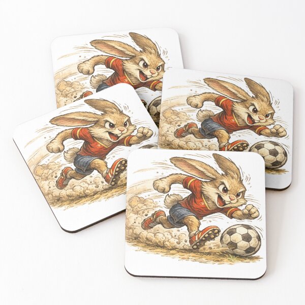 Item preview, Speedy Rabbit Soccer Player designed and sold by photoparadise22.