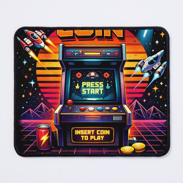 Item preview, Retro Game Hall  designed and sold by LuluLeb.