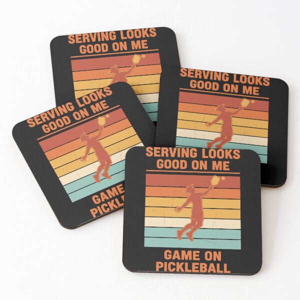 Item preview, Pickleball Serving Looks Good On Me Game On Player designed and sold by LuminOrb.