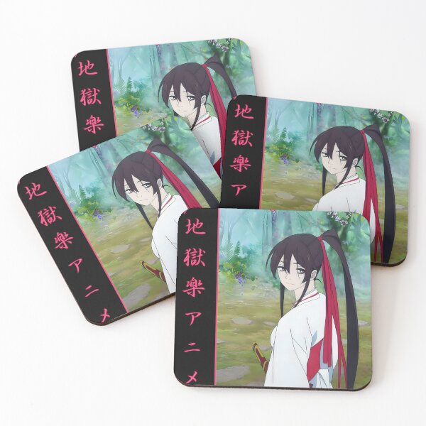 Item preview, Serene Anime Woman in White Kimono with Floral Background designed and sold by vistalyn.