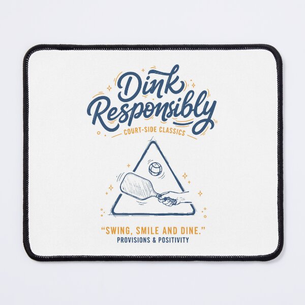 Item preview, Pickleball Player Dink Responsibly Love Pickleball designed and sold by LuminOrb.