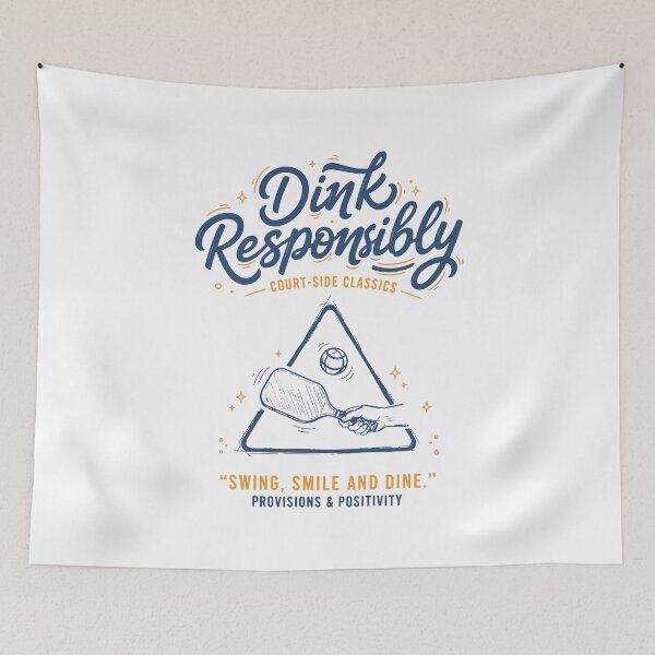 Item preview, Pickleball Player Dink Responsibly Love Pickleball designed and sold by LuminOrb.