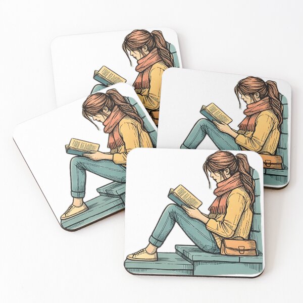 Item preview, Girl Reading - Cozy Corner Reader designed and sold by Steele-Art.