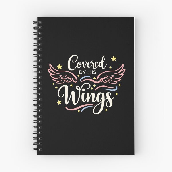 Item preview, Covered By His Wings – Christian Faith Protection designed and sold by Verse & Vibes.