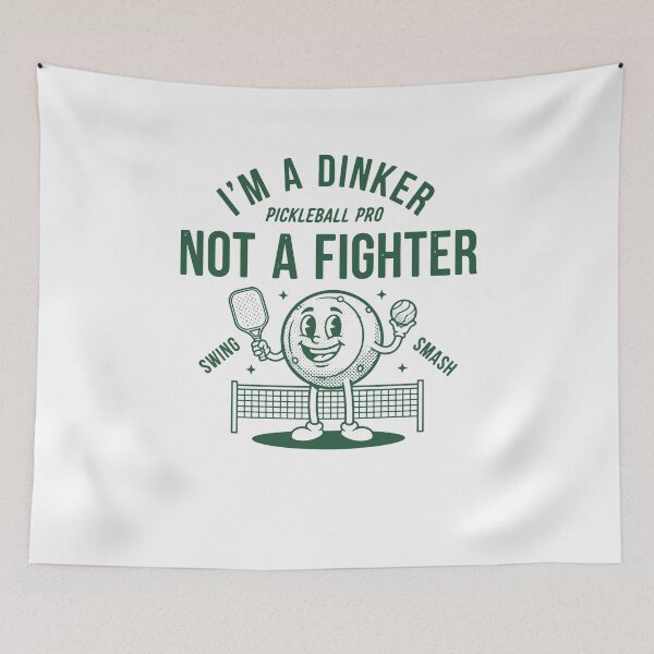 Item preview, Pickleball Im A Dinker Not A Fighter Pro Funny designed and sold by LuminOrb.